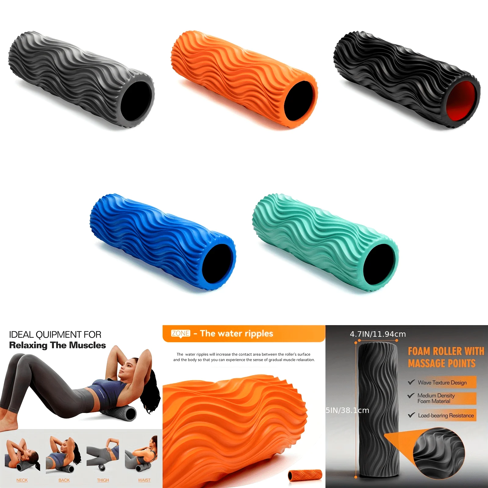 SHJADE Foam Roller SHJADE